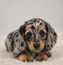 Rare Silver Dapple Dachshunds, Dachshund Rare Silver Dapple Dachshunds, Dachshund